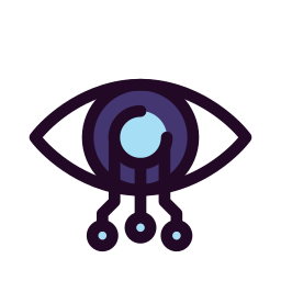 ojo bionico icono