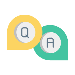 Question and answer icon