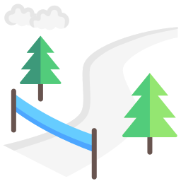 Ski resort icon