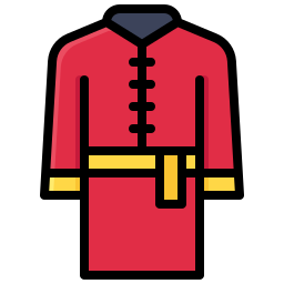 tradycyjny strój ikona