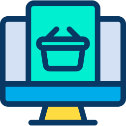 Online shop icon