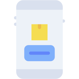 Online delivery icon