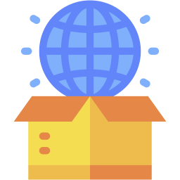 Глобальная доставка иконка