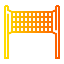 Volleyball net icon