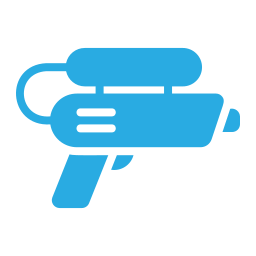 pistola de agua icono