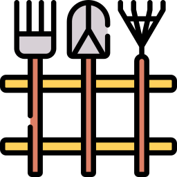 Gardening tools icon