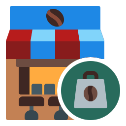 Coffee shop icon