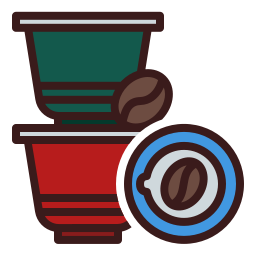 Coffee capsule icon
