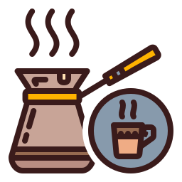 Turkish coffee icon