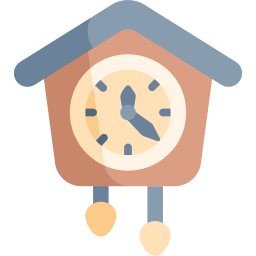 Cuckoo clock icon