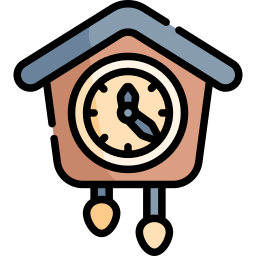 Cuckoo clock icon