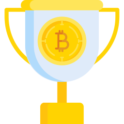 récompenses bitcoin Icône