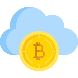 Bitcoin database icon