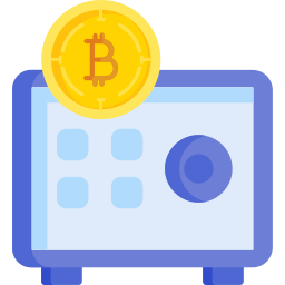 bitcoin sicuro icona
