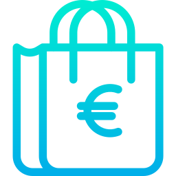 Shopping bag icon