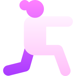 Female fitness icon