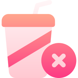 No soft drink icon