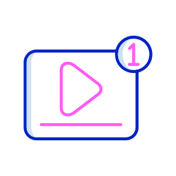 Video player icon