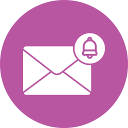 email benachrichtigung icon