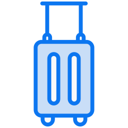 Travel bag icon