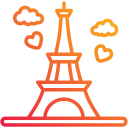 Eiffel tower icon