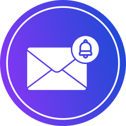 notificación de correo electrónico icono