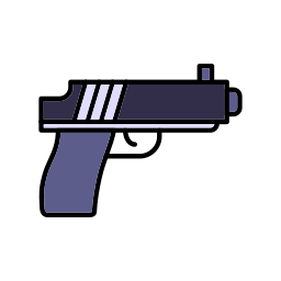 pistola icono