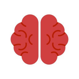 Brain activity icon