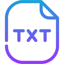 Txt file icon