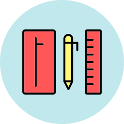 Pencil case icon