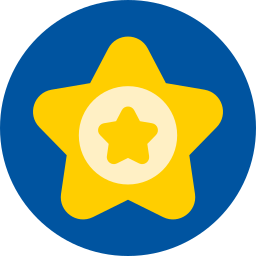 distintivo de estrela Ícone