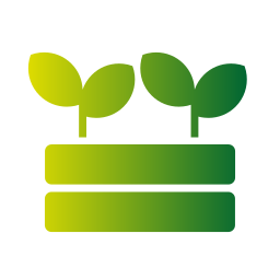 Raised bed icon