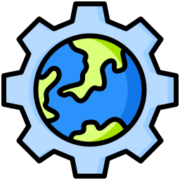 Save the planet icon