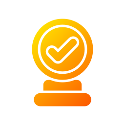 Trophy medal icon