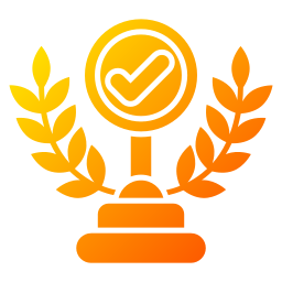 Trophy medal icon