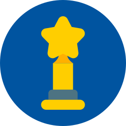 trofee medaille icoon