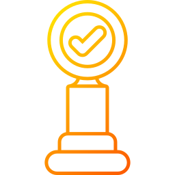 Trophy medal icon