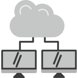 cloud computing Icône