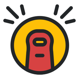 Robot vacuum cleaner icon