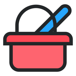 청소 버킷 icon