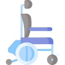 fauteuil roulant électrique Icône