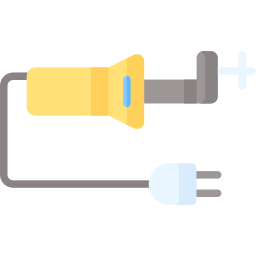 sierra eléctrica para escayola icono