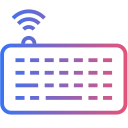 Wireless keyboard icon