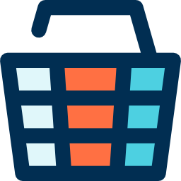 Shopping basket icon