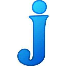 Letter j icon