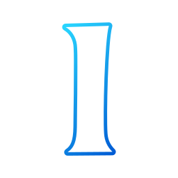 Letter l icon