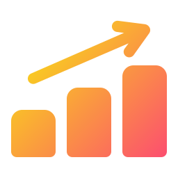 diagramme à bandes Icône