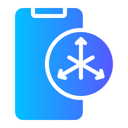 Accelerometer sensor icon