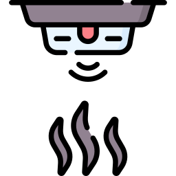 Smoke detector icon