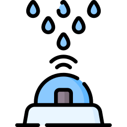 sensore di pioggia icona